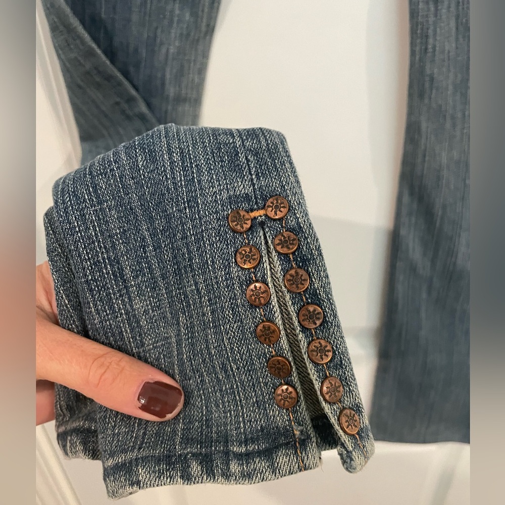 Vintage People for Peace Butterfly jeans - Picture 3 of 12